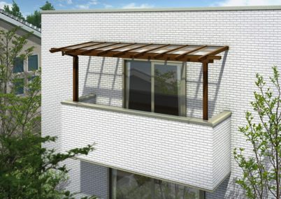 YKKAP サザンテラス (パーゴラ仕様) 屋根タイプ 単体