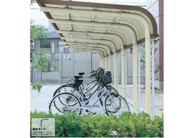 YOCFタイプ 基本棟 一般地用 ヨドコウ ヨド自転車置場