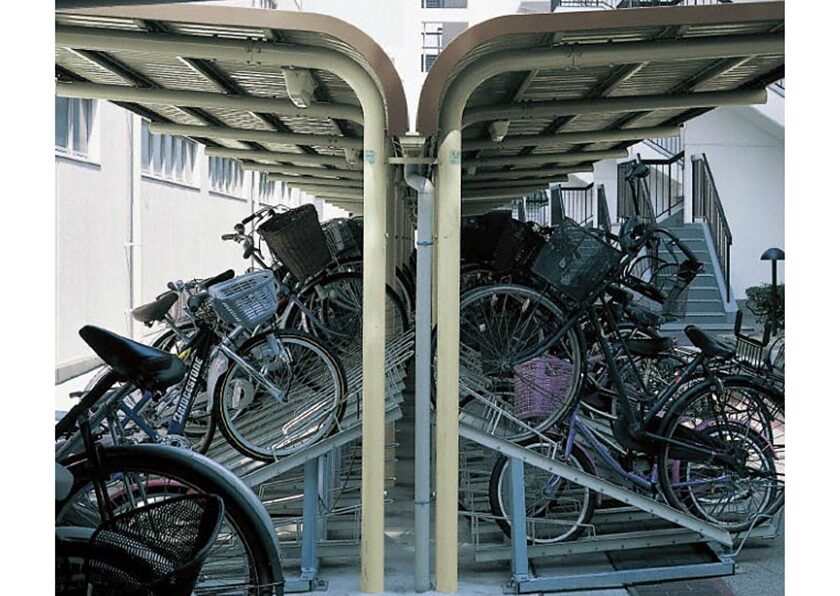 YOCF背合せタイプ 連棟 一般地用 ヨドコウ ヨド自転車置場